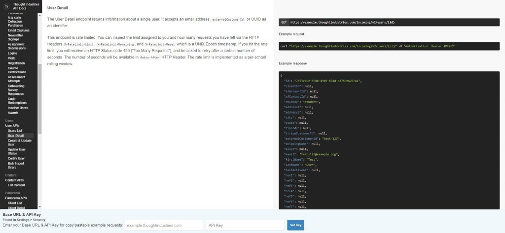 Thought Industries API User Detail