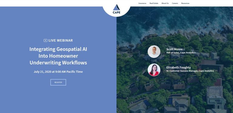 Cape Analytics Webinar