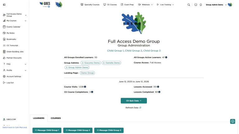 Demo Group Administration