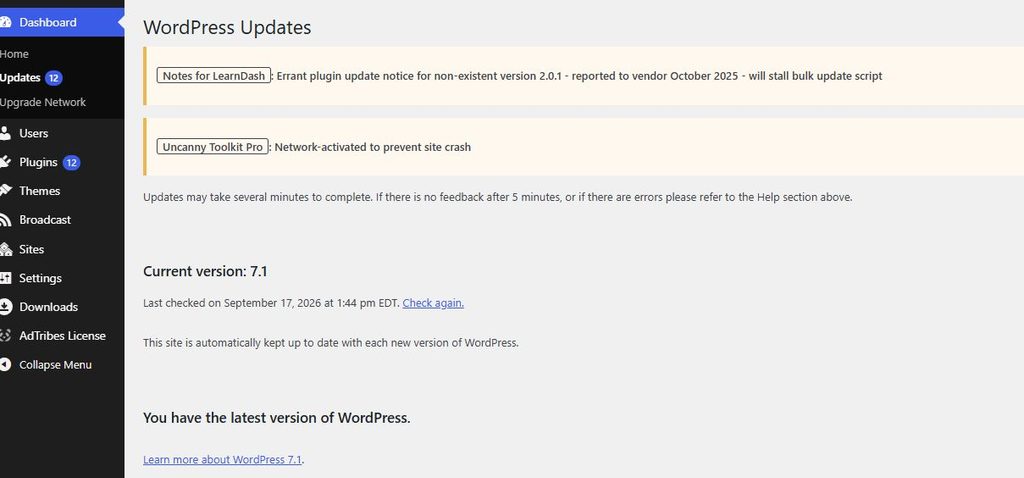 Plugin Annotations - Core Update